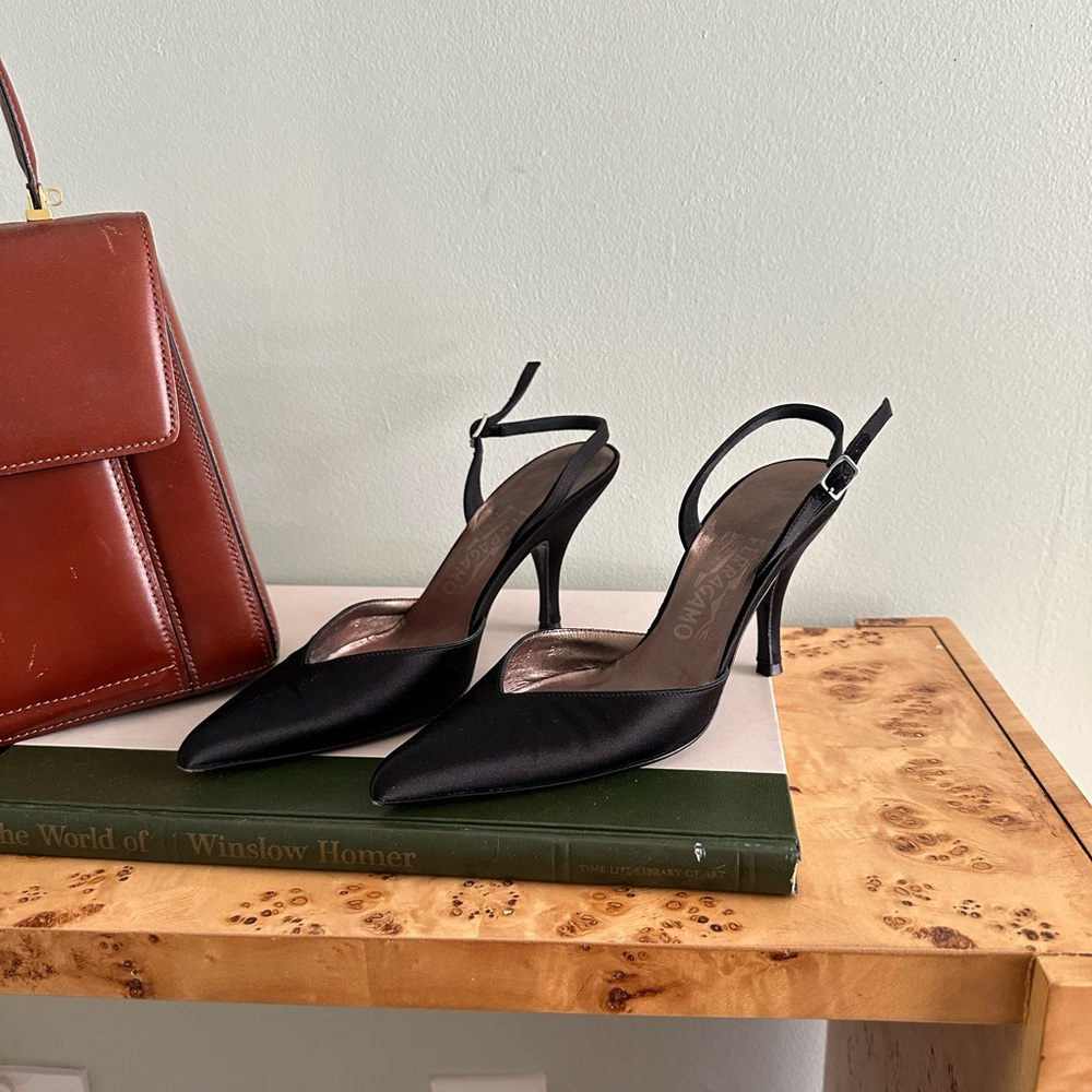 Ferragamo Kitten Heels
